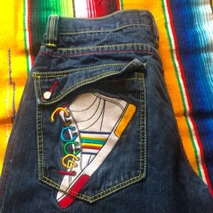 Coogi Embroidered Jeans